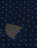 Calze corte uomo cotone royal fantasia pois - Gallo 1927 - Official Online Shop