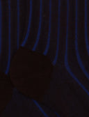 Calze lunghe uomo cotone marrone vanisé a coste larghe - Gallo 1927 - Official Online Shop