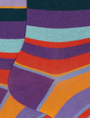 Calze corte uomo cotone leggero vescovo righe multicolor - Gallo 1927 - Official Online Shop