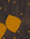 Calze lunghe uomo cotone fantasia pois su cangiante blu - Gallo 1927 - Official Online Shop