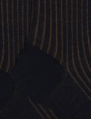 Calze lunghe uomo lana e cotone blu/tortora vanisé - Gallo 1927 - Official Online Shop