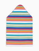 Foulard bambino cotone righe multicolor bianco - Gallo 1927 - Official Online Shop