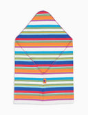 Foulard bambino cotone righe multicolor bianco - Gallo 1927 - Official Online Shop