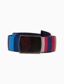 Cintura nastro elastica unisex blu righe multicolor - Gallo 1927 - Official Online Shop