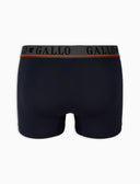 Boxer basico intimo cotone blu tinta unita - Gallo 1927 - Official Online Shop