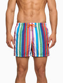 Boxer mare uomo righe multicolor bianco - Gallo 1927 - Official Online Shop
