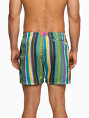 Boxer mare uomo righe multicolor verde - Gallo 1927 - Official Online Shop