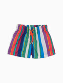 Boxer mare bambino righe multicolor bianco - Gallo 1927 - Official Online Shop