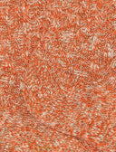 Calze corte unisex cotone arancio tinta unita con lavorazione rombi - Gallo 1927 - Official Online Shop