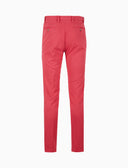 Pantalone lungo uomo in cotone rosso tinta unita - Gallo 1927 - Official Online Shop
