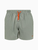 Boxer mare uomo fantasia seersucker verde - Gallo 1927 - Official Online Shop