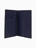 Porta passaporto unisex in pelle martellata righe multicolor blu - Gallo 1927 - Official Online Shop