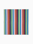 Bandana unisex cotone righe multicolor bianco - Gallo 1927 - Official Online Shop