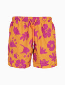 Boxer mare uomo fantasia fiori su fondo giallo - Gallo 1927 - Official Online Shop