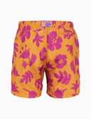 Boxer mare uomo fantasia fiori su fondo giallo - Gallo 1927 - Official Online Shop