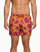 Boxer mare uomo fantasia fiori su fondo giallo - Gallo 1927 - Official Online Shop