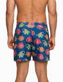 Boxer mare uomo fantasia pesci su fondo blu - Gallo 1927 - Official Online Shop