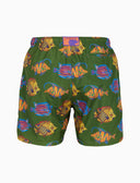 Boxer mare uomo fantasia pesci su fondo verde - Gallo 1927 - Official Online Shop