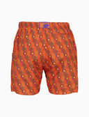 Boxer mare uomo fantasia tennis arancio - Gallo 1927 - Official Online Shop