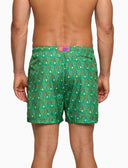 Boxer mare uomo fantasia tennis verde - Gallo 1927 - Official Online Shop