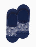 Solette unisex cotone fantasia conchiglie su fondo blu - Gallo 1927 - Official Online Shop