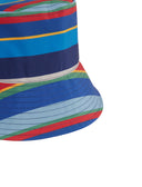 Cappello pioggia unisex righe multicolor blu - Gallo 1927 - Official Online Shop