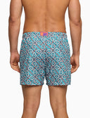 Boxer mare uomo fantasia bandana color pavone - Gallo 1927 - Official Online Shop