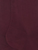 Calze lunghe uomo cotone tinta unita bordò - Gallo 1927 - Official Online Shop